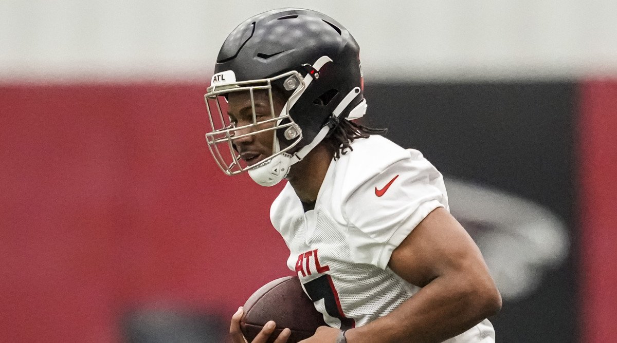Atlanta Falcons rookie running back Bijan Robinson